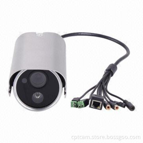 P2P Wired IP Camera with H.264 300K-Pixels IR-CUT P2P and Mobile View SD Card Slot of 32GB